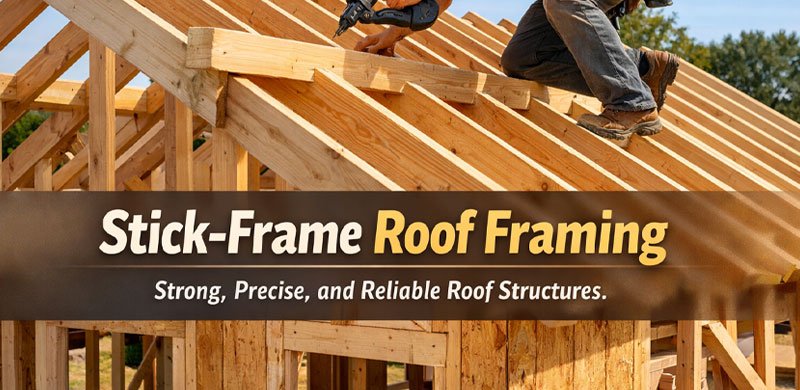 stick-frame roof framing